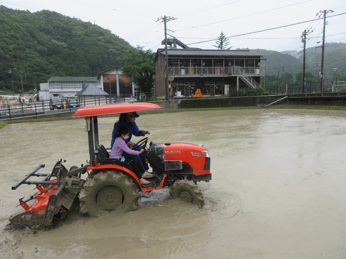 中々上手に運転しています。