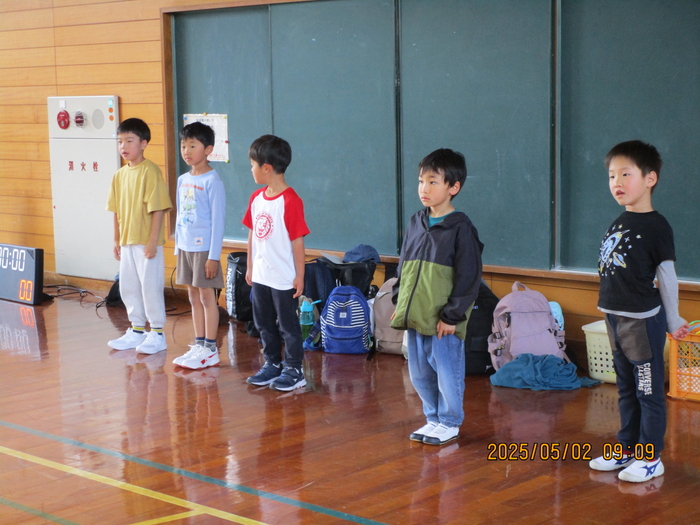 1年生を迎える会